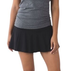 Lululemon Hit Your Stride Skirt Black Size 10